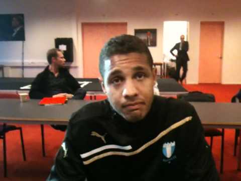 Mathias Ranégie om fansens stöd inför Alkmaar--MFF