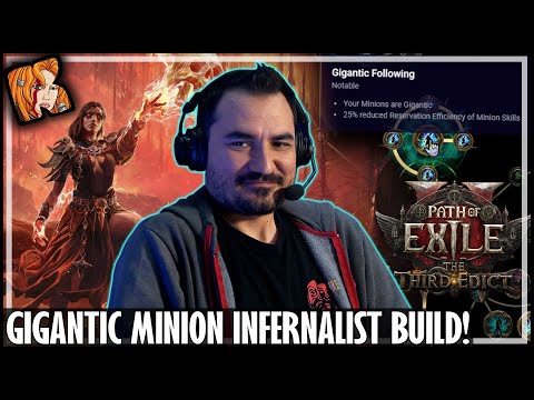 KRIPP'S GIGANTIC MINION INFERNALIST BUILD! - Path of Exile 2