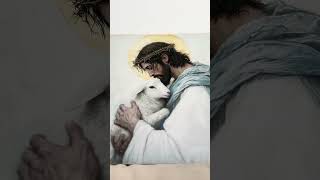 Modern Holy Wall Art - Jesus Christ