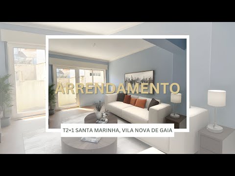 Arrendamento T2+1 em Santa Marinha, Gaia