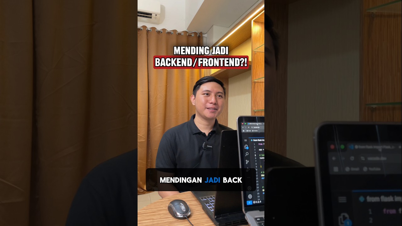 Frontend Engineer sama Backend Engineer bedanya apa sih? 🤔 #kerja #backend #frontend #programmer