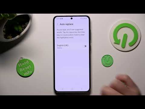 How to Enter Text Correction Options on SAMSUNG GALAXY S23 - Text Correction Options