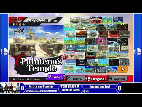 PORT SMASH 17 - Doubles - Justice + Burning (Red) Vs Jamurai + Zuel (Blue)