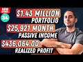 My $1.43 Million Stock Portfolio Unveiled | $25,921/Month of Passive Income - UPDATE #34