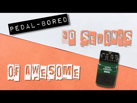 30 Seconds of AWESOME || Behringer UV300 Ultra Vibrato