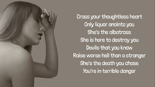 Taylor Swift - The Albatross lyrics