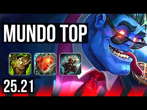 DR. MUNDO vs ORNN (TOP) | 9 solo kills, 65k DMG, Godlike | EUW Master | 25.21