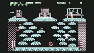 GHOST CHASER ! C64  FULL GAME - OCTOBER HALLOWEEN