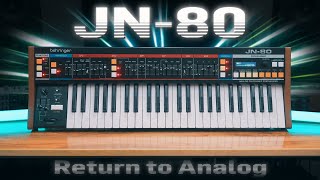 Video thumbnail for Behringer JN-80. The 80s just evolved by Behringer