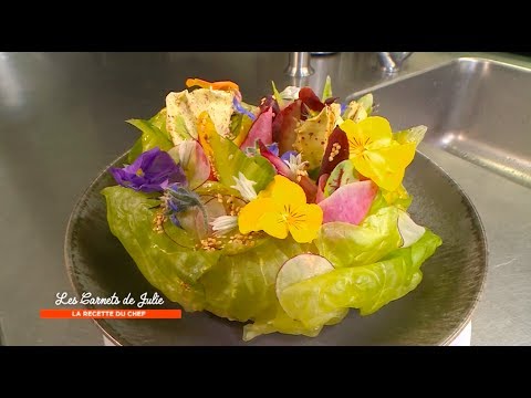 Recette : Salade de Plein Champ de Thierry Marx - Les Carnets de Julie - Salades à la carte !