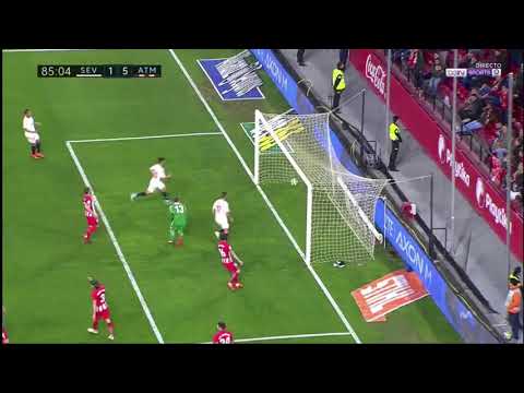 Gol de Sarabia vs Atletico 1-5