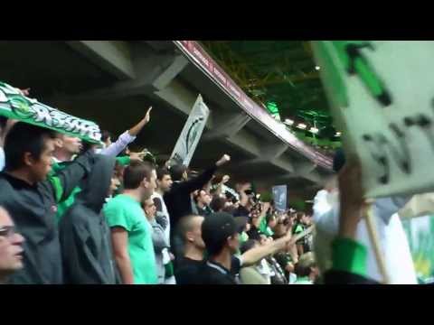 Sporting Clube de Portugal 4-0 v. Setúbal  - Directivo Ultras XXI - TU VAIS VENCER