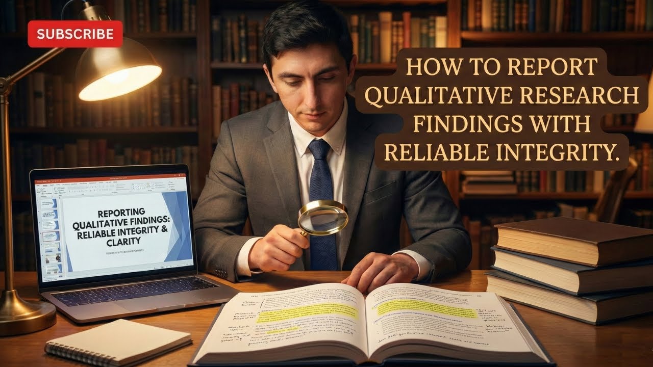 How to Report Qualitative Research Findings with Reliable Integrity