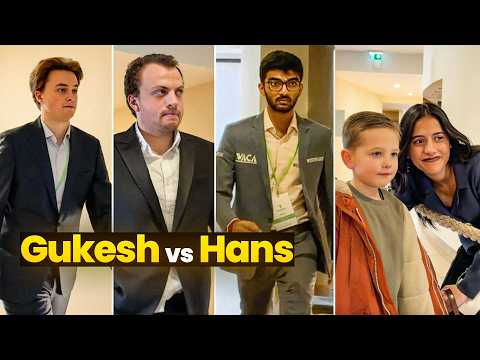 Weltmeister Gukesh trifft auf Hans Niemann | Runde 1 der Prager Schachmeisterschaften 2026