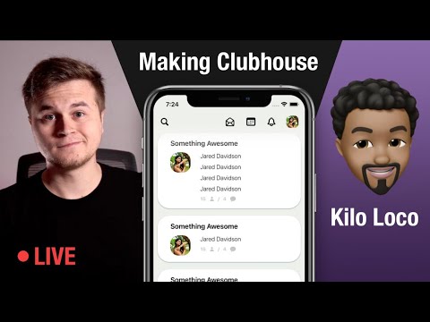 [Live] Programming a Clubhouse Clone w/ Kilo Loco! thumbnail