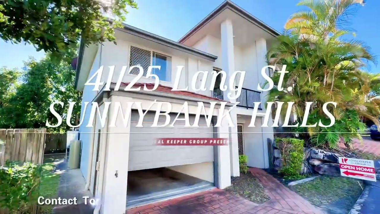 Property Video 41 / 25 LANG STREET, SUNNYBANK HILLS QLD 4109