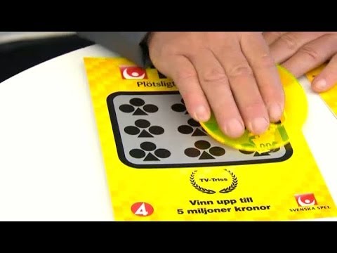 Per Gösta skrapar Triss - Nyhetsmorgon (TV4)