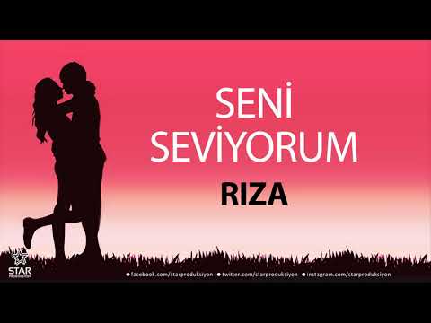 Seni Seviyorum RIZA - İsme Özel Aşk Şarkısı