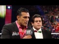 The Miz welcomes Alberto Del Rio, Jack Swagger and Zeb Colter to the set of "Miz TV": Raw, Feb. 25,