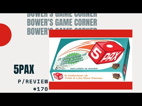 Bower's Game Corner: 5Pax Preview
