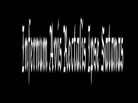 Infernum Avis Rectalis Ipse Satanas - Inlaqueaverunt In Sepulcr