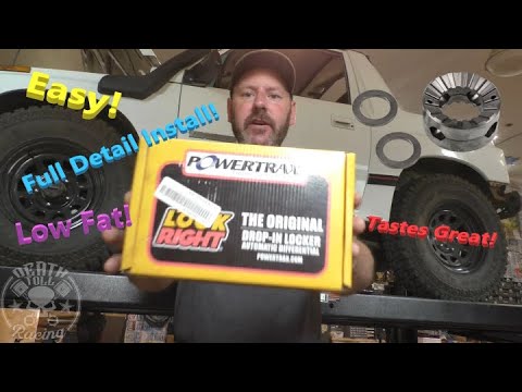E9- Tracker-Sidekick Lock Right Locker Install 1512-LR PowerTrax Geo, Suzuki 6.9 Differential Cheap!