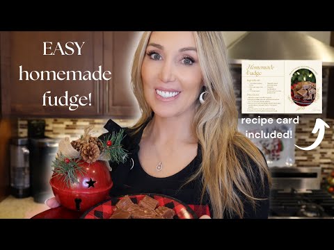 How To Make the BEST Homemade Fudge | Full Recipe and step by step directions #holidaydesserts