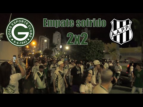 Vlog FJG: Goiás 2 x 2 Ponte Preta!