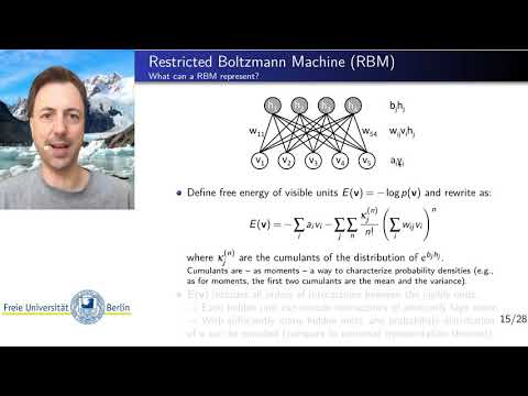Deep Learning Lecture 10.3 - Restricted Boltzmann Machines