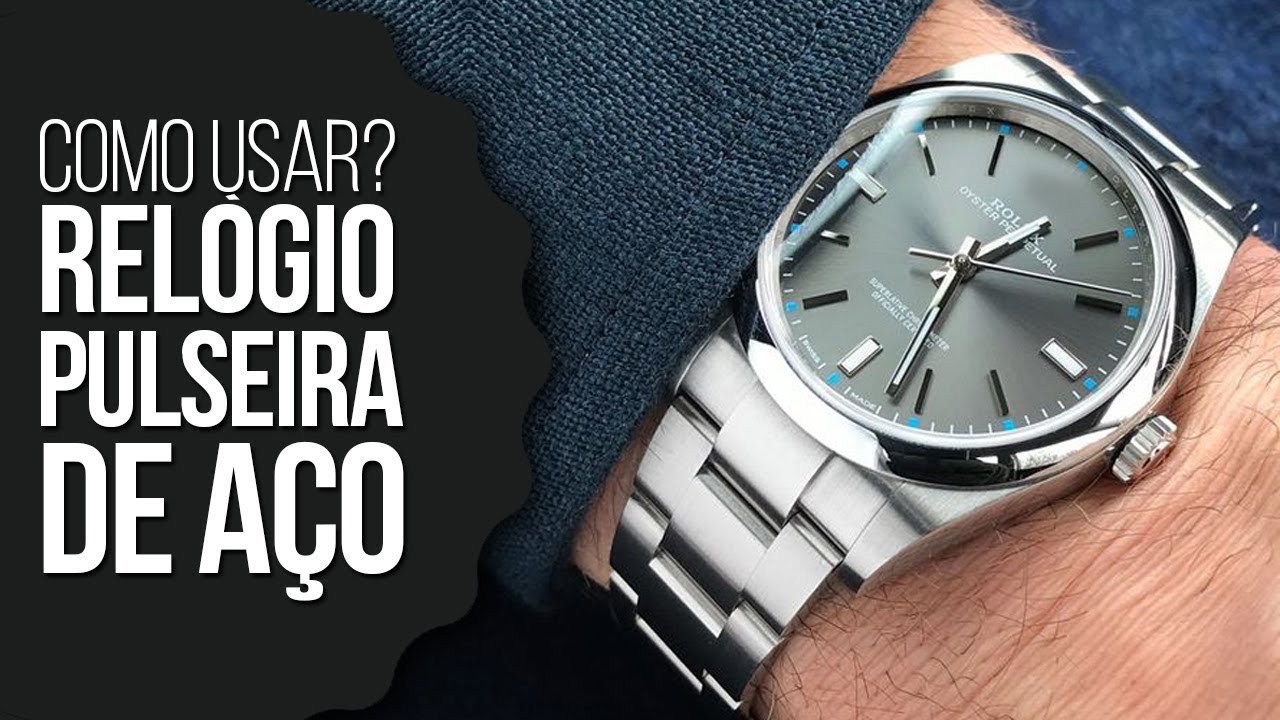 Watch Now RELÓGIO DE AÇO: Como Usar com Estilo em Várias Ocasiões #DicasMM RELÓGIO DE AÇO: Como Usar com Estilo em Várias Ocasiões #DicasMM