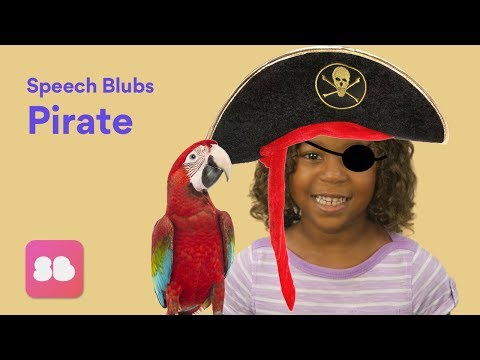 Speech Blubs PIRATE Storybook - Speech Exercises for Kids!
