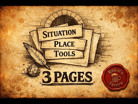 Run Your Next OSR Session with 3 Pages of Prep (Steal This Method)