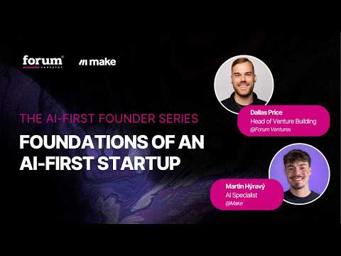 Foundations of an AI Startup (Part 1)