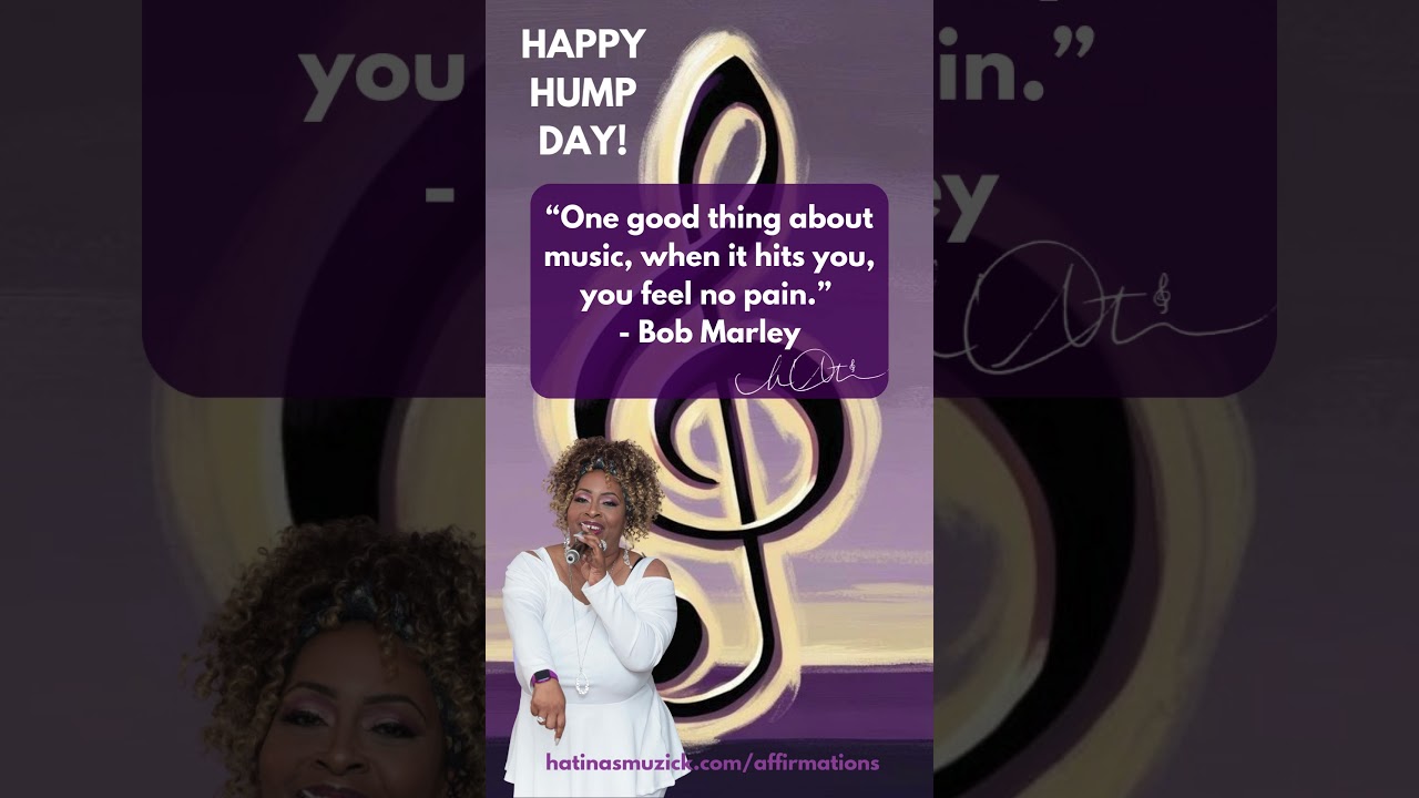 Happy Hump Day - Music, No Pain #shorts #humpdaymotivation #quotes  #affirmations