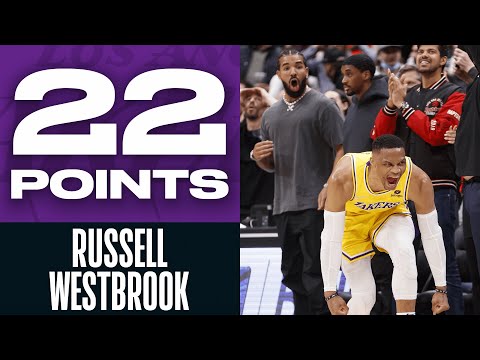 Russell Westbrook CLUTCH Triple-Double in Lakers Win 👀