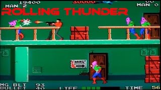 Rolling Thunder - Mameplay