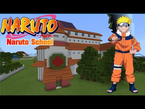 Minecraft Tutorial!: How to Build Naruto's School! **Anime Builds** 4K