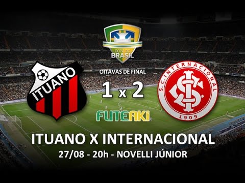 Melhores momentos: Ituano 1 x 2 Internacional pelas oitavas da Copa do Brasil 2015