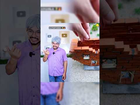 Superpower 🦻🫣 Wait For Last 🤯 #shorts #comedy #funny #arujun