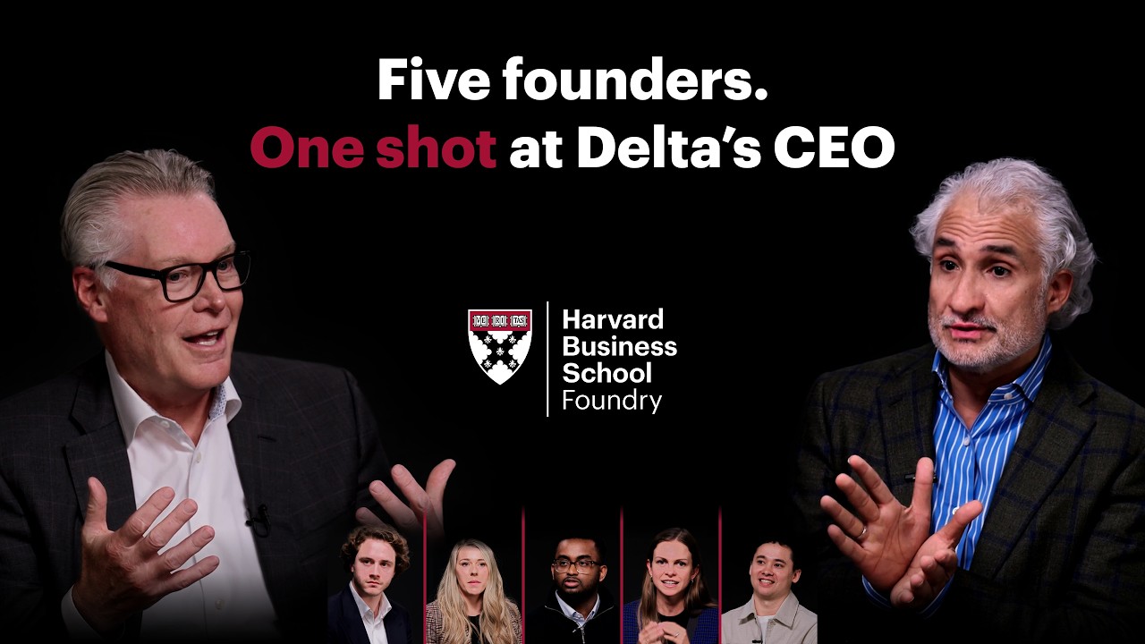 The Founder Is the Prize: Pitching Delta CEO Ed Bastian | The Founder Mindset