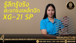 เกร็ดความรู้กับตะแกรงเหล็กฉีก XG-21 SP เกร็ดความรู้กับตะแกรงเหล็กฉีก XG-21 SP