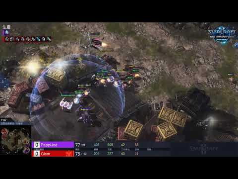 PappiJoe vs. Clem - PvT - WCS WINTER(世界盃聯賽 冬季賽) - 歐洲區預選賽 Day2 - 敗部第七輪