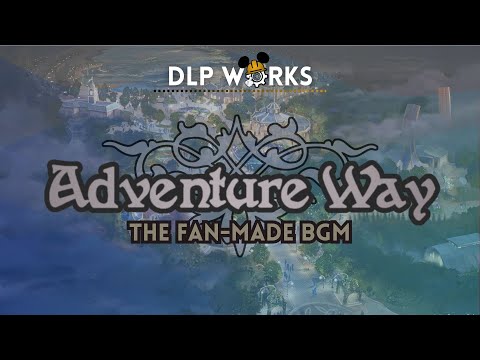 Adventure Way - Area Music Loop [HQ] - Disneyland® Paris