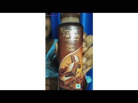 Have u ever tried Sunfeast Dark Fantasy Belgian Chocolate shake 300ml #ytshorts #summerdrink
