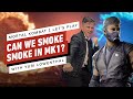 Can We Smoke Smoke in MK1? - Yuri Lowenthal Interview & Gameplay Session