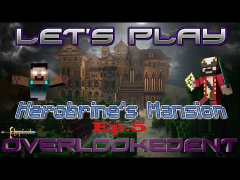 Ep.5 "Herobrine!" - Herobrine's Mansion - [Let's Play!]