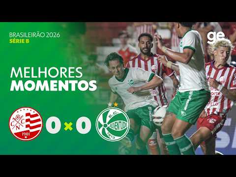 Gols e melhores lances de Náutico x Juventude-RS