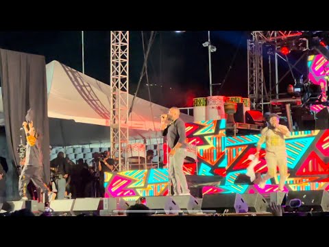 Voice x Machel Montano x Agent Sasco perform “Welcome Home” at Machel’s One Show
