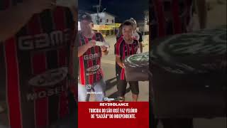 PROVOCAÇÃO!!! Torcedores do #saojoseap faz velório de caixão para o #independente após as semifinais