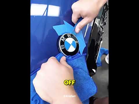 Water POURS Out of This BMW Car LOGO?! 😳